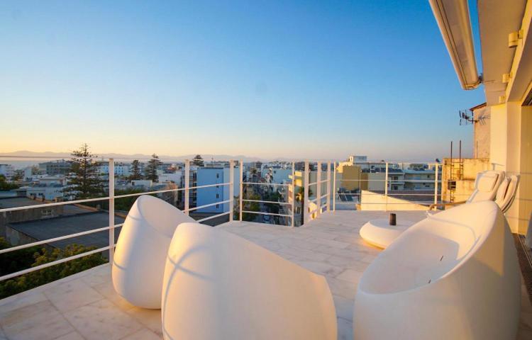 Apartmán Panoramic View - Penthouse Rhodes City Exteriér fotografie